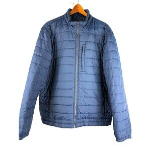 Gorpcore Sporty Utility Outdoors Navy Blue Insulated GAP Puffer Jacket Men's XL